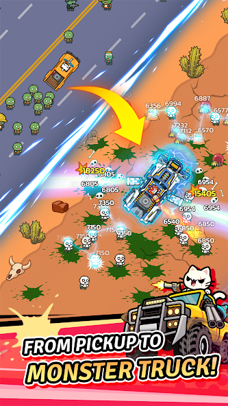Crash Cat : Zombie Survivor screenshot 2