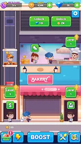 IdleRestaurant - magnate games screenshot 2