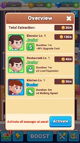 IdleRestaurant - magnate games screenshot 4