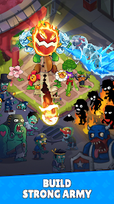Flower vs zombie: City Defense screenshot 2