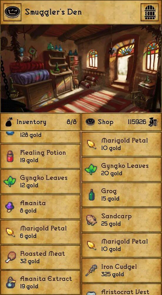 Grim Tides - Old School RPG screenshot 5