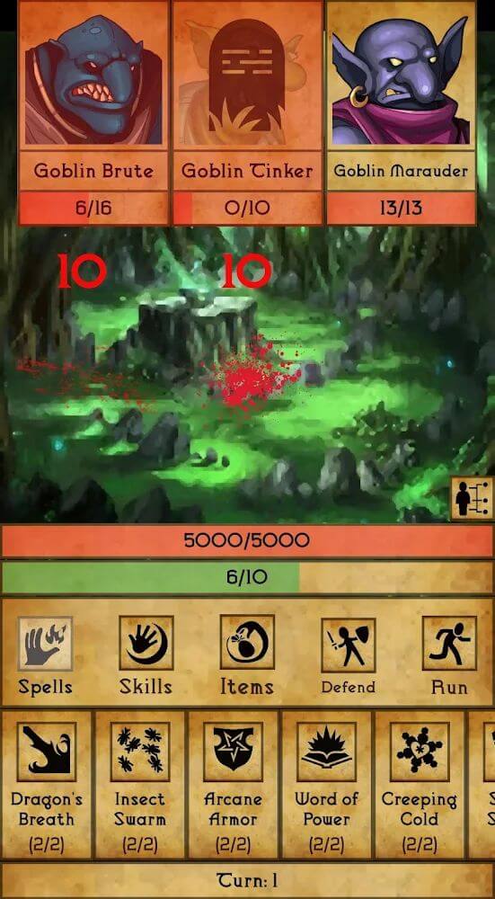 Grim Tides - Old School RPG screenshot 4