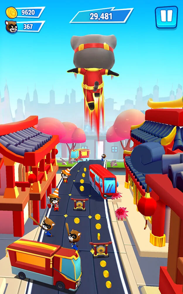 Talking Tom Hero Dash screenshot 4