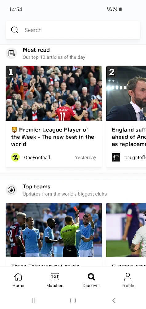 OneFootball - Soccer News screenshot 5