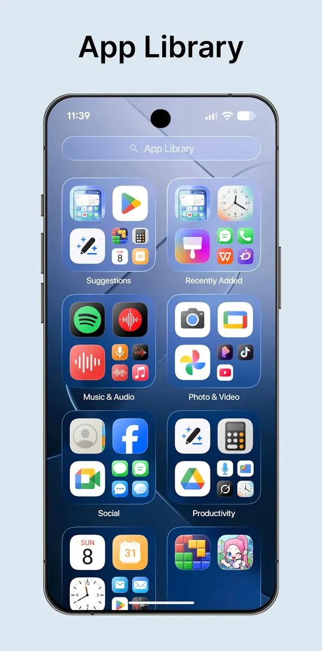 Liquid Launcher - OS 26 preview 6