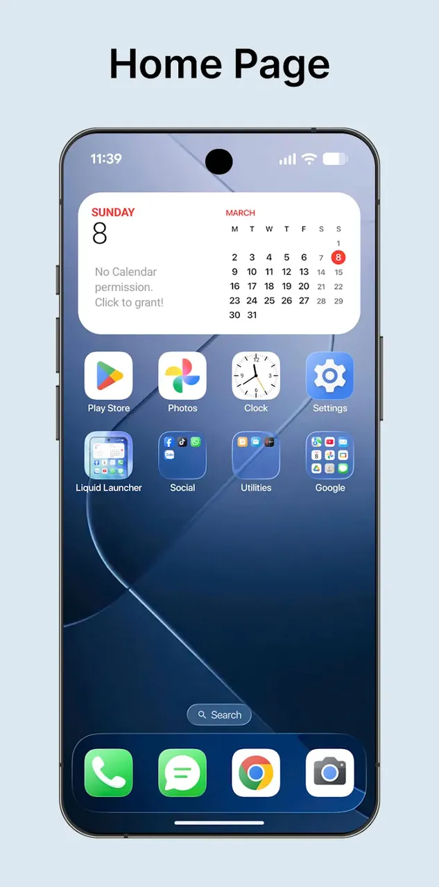 Liquid Launcher - OS 26 preview 2