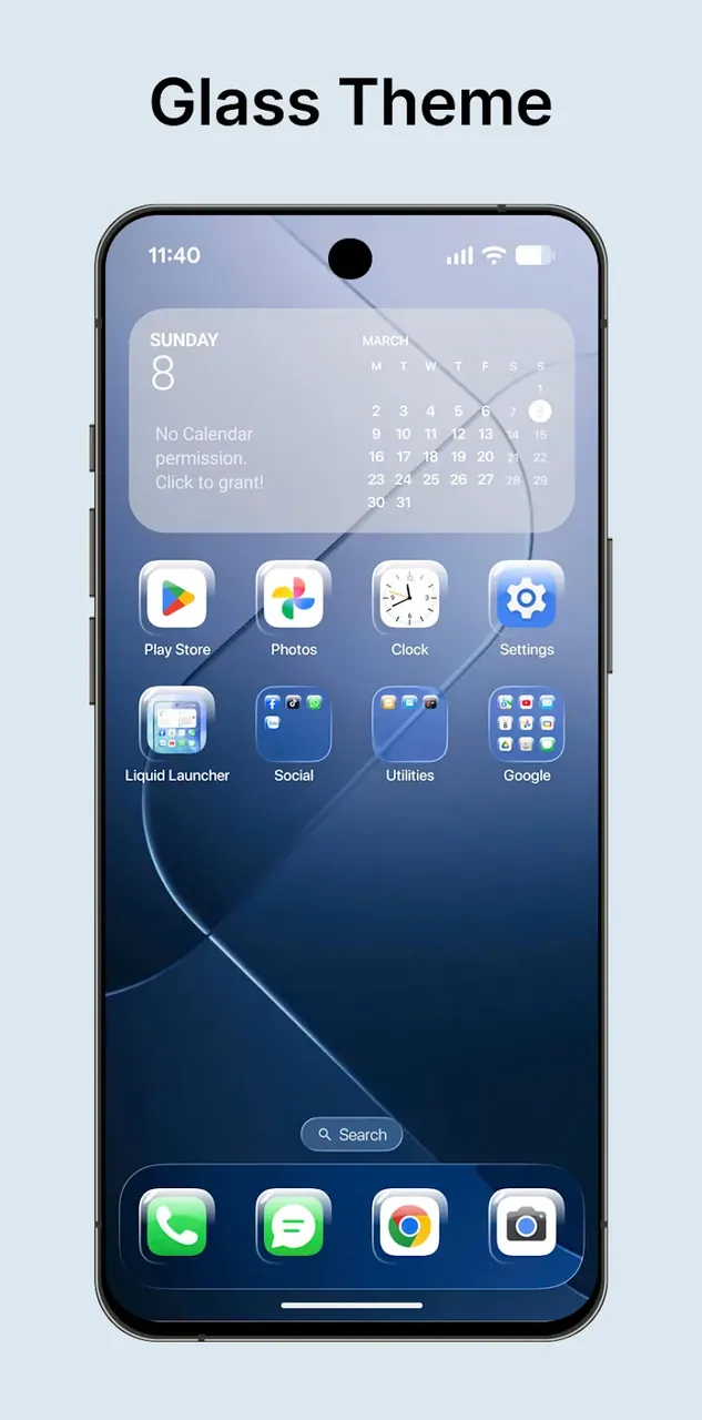 Liquid Launcher - OS 26 preview 3