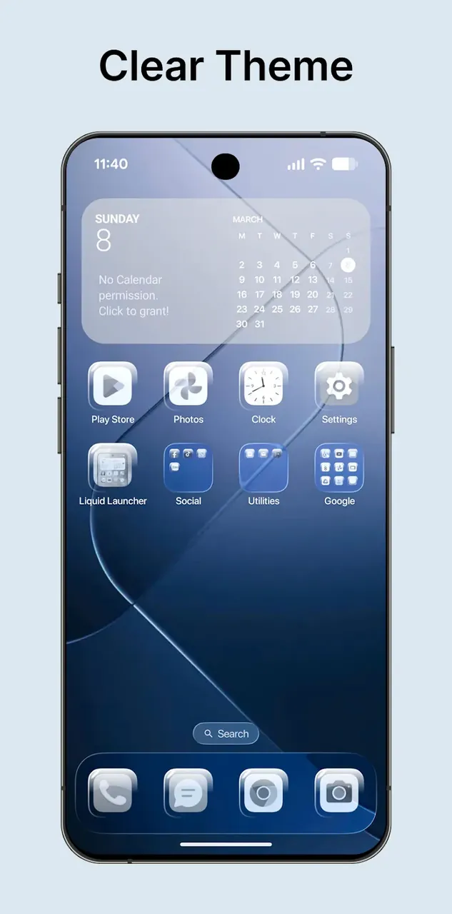 Liquid Launcher - OS 26 preview 4