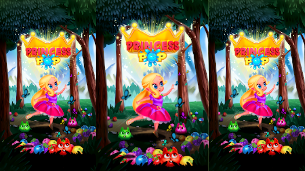 Bubble Shooter - Princess Pop screenshot 1