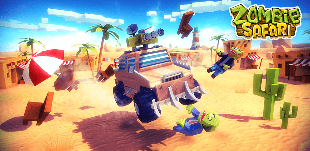 Zombie Offroad Safari screenshot 1