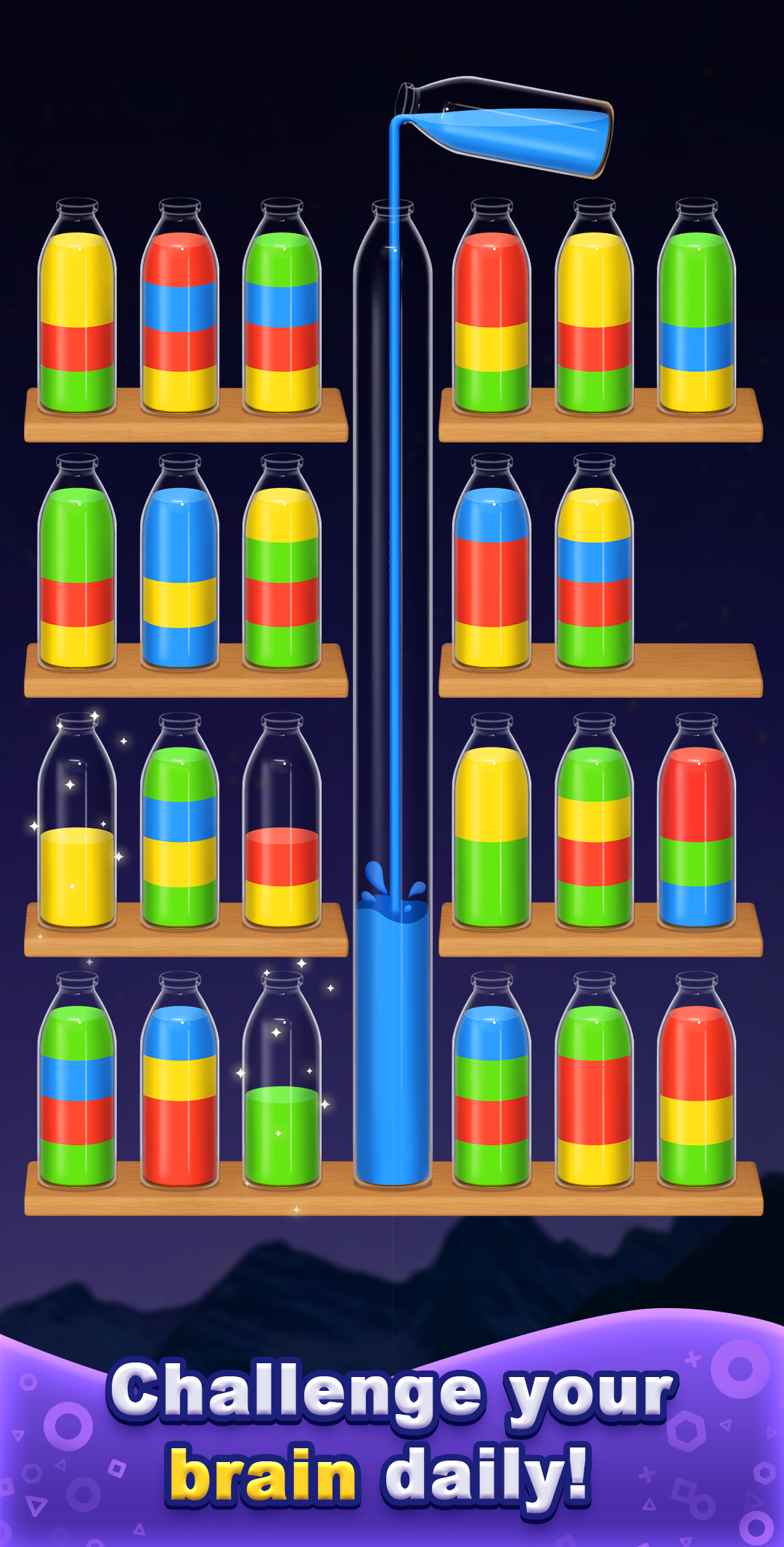 Water Sort! Color Sort Puzzle screenshot 1