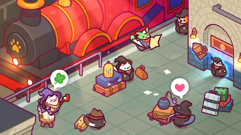 Cat Magic School: Cute Tycoon screenshot 6