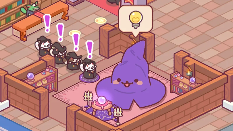 Cat Magic School: Cute Tycoon screenshot 3