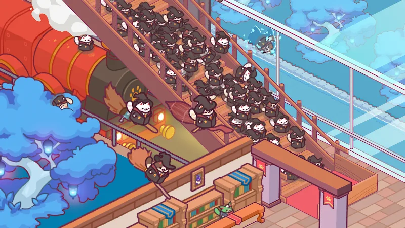 Cat Magic School: Cute Tycoon screenshot 5