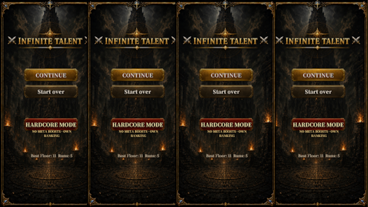 Infinite Tower: Text RPG screenshot 1
