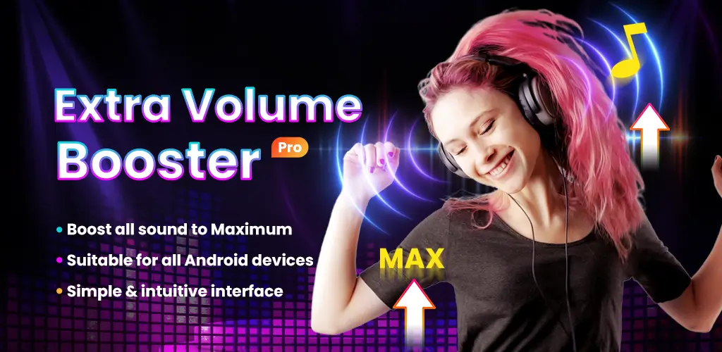 Extra Volume Booster & Speaker screenshot 1