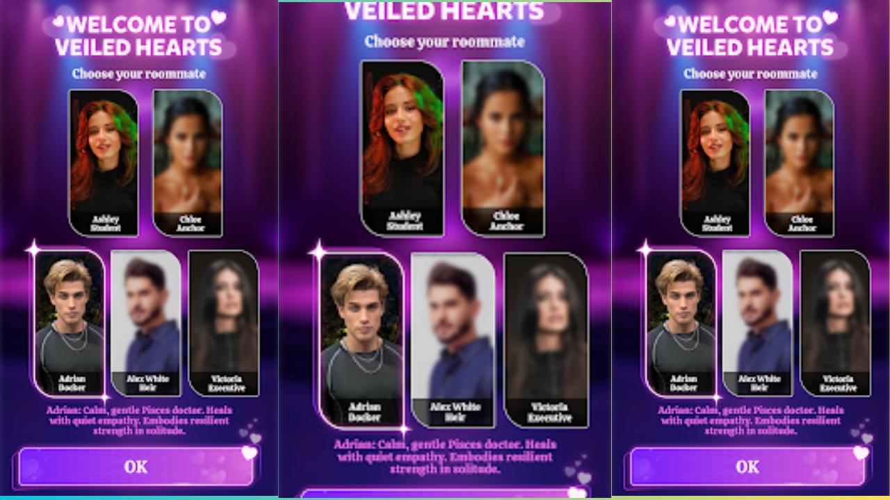 Veiled Hearts : Love Stories screenshot 1