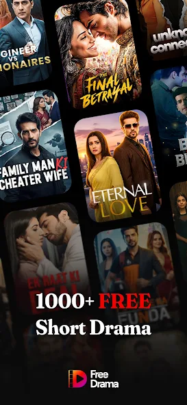 Screenshot 5: FreeDrama - Watch Free & Earn - Maximize your viewing experience and potentially earn rewards with this engaging platform.