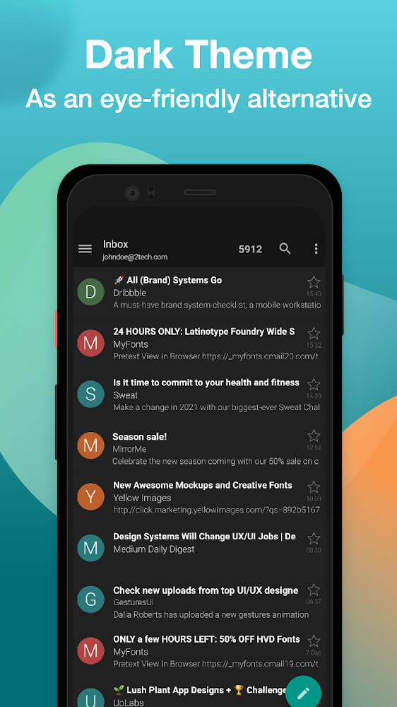 Email Aqua Mail screenshot 5
