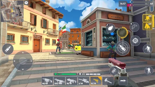 Contra Guns: PvP Shooting FPS gameplay preview 4