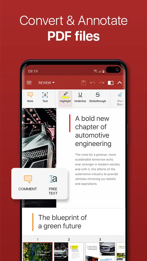 MobiOffice (OfficeSuite) screenshot 5