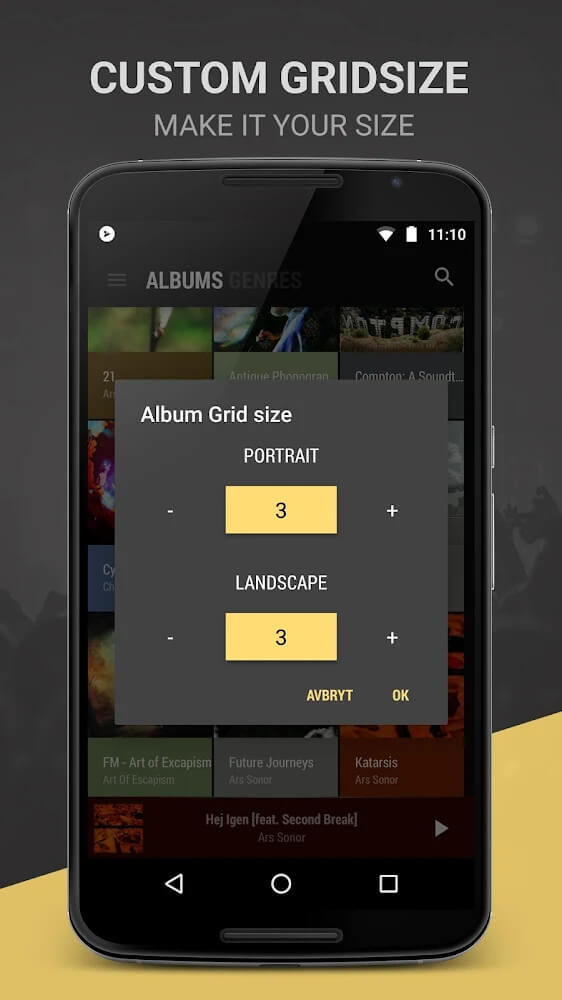 BlackPlayer EX Music Player screenshot 5