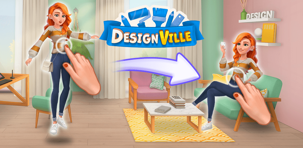 DesignVille: Merge & Design screenshot 1