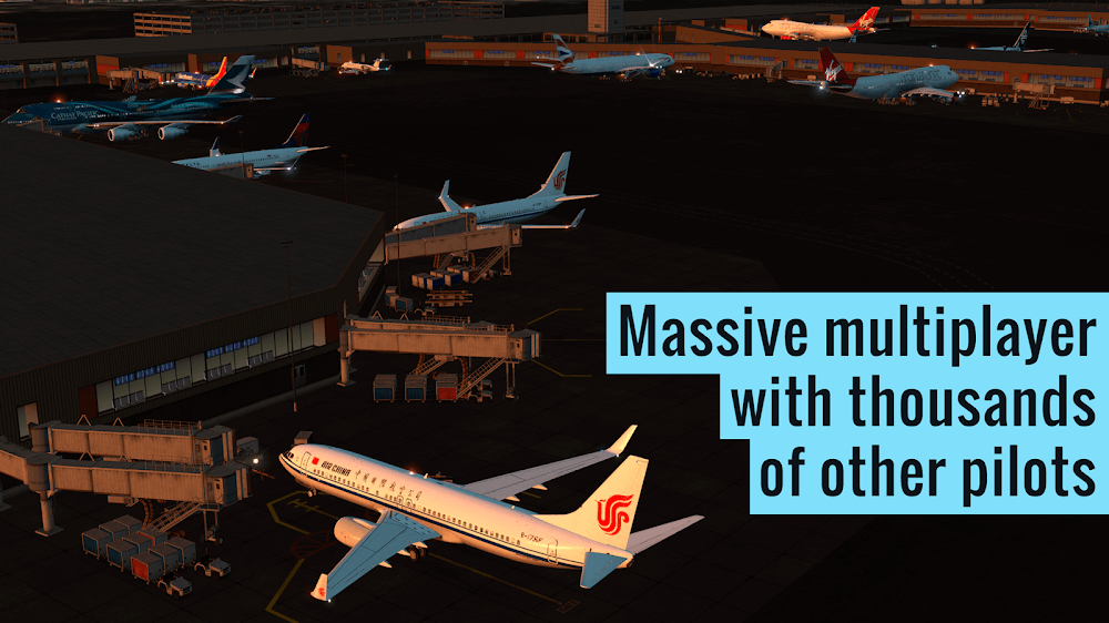 X-Plane Flight Simulator flight view