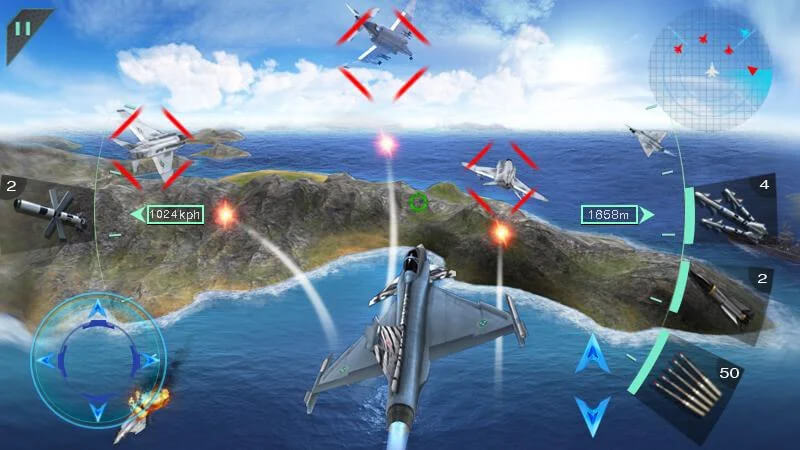 Sky Fighters 3D screenshot 4