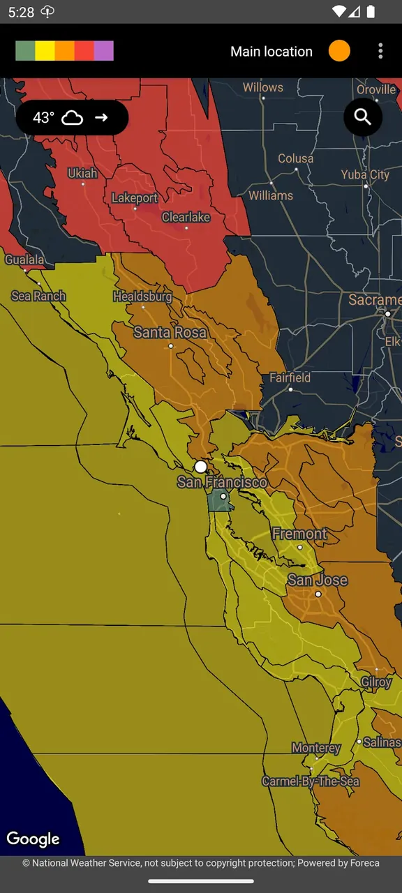 UnWX (Severe Weather Alerts) screenshot 2