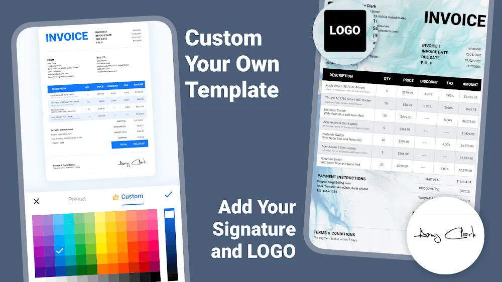 My Invoice Generator & Invoice screenshot 6