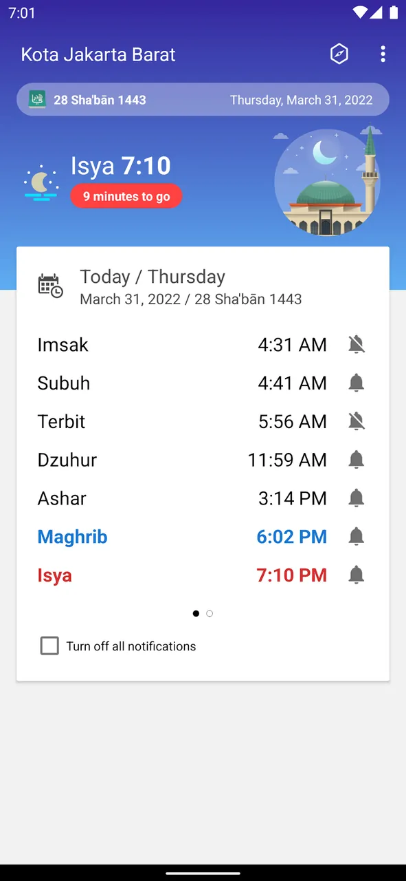 SalatKu screenshot 2