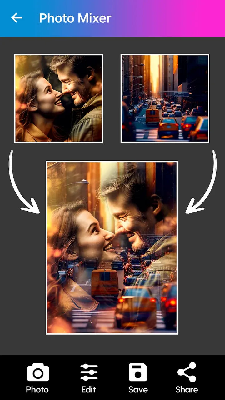 Photo Mixer - Photo Blender screenshot 2