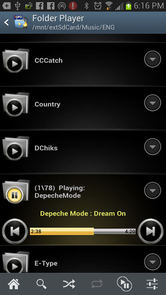 Folder Player Pro screenshot 2