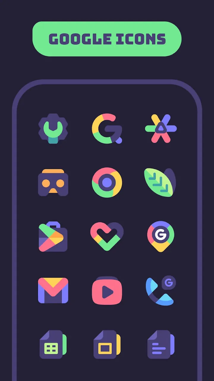 Mello Night Icon Pack screenshot 5