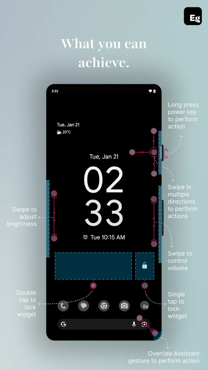 Edgest Edge Gestures & Control screenshot 3