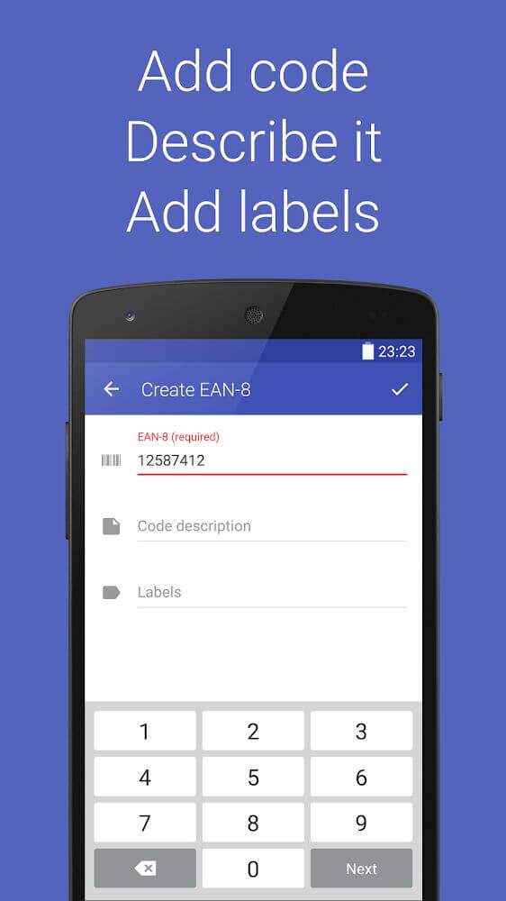 Barcode Generator screenshot 3