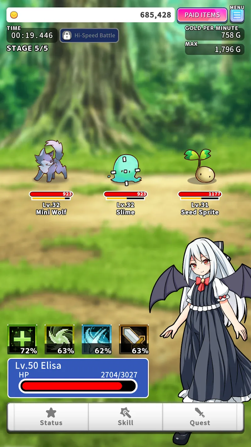 Tap Attack Monster Buster screenshot 2