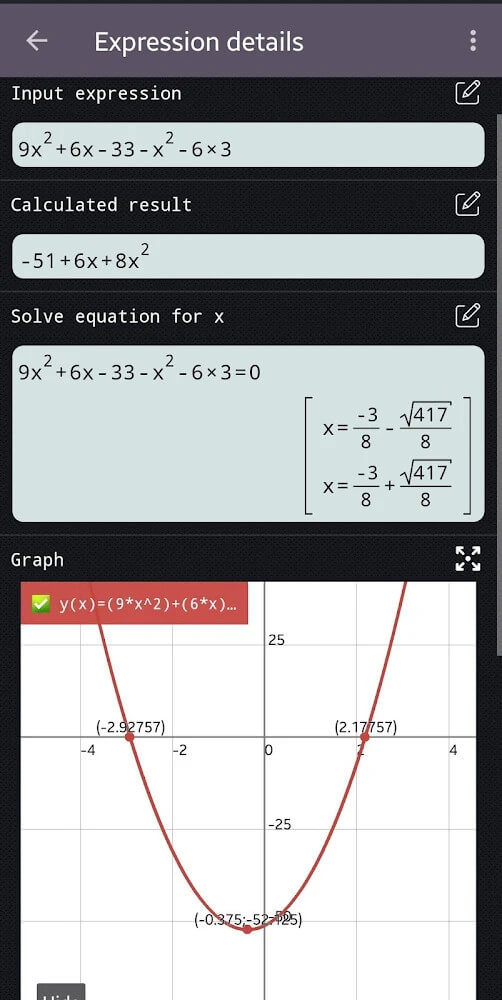 Scientific calculator plus advanced 991 calc screenshot 5