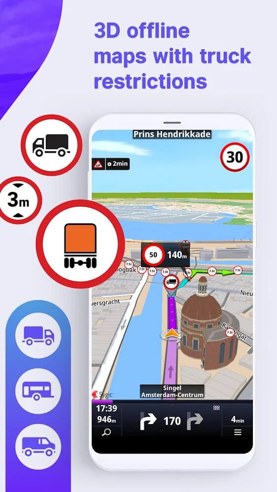 Sygic Truck & RV Navigation screenshot 3