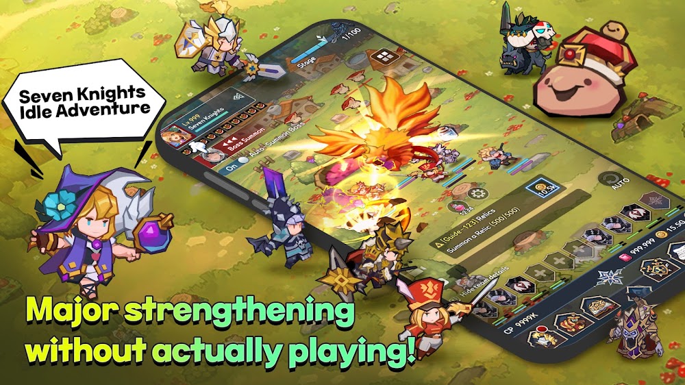 Seven Knights Idle Adventure gameplay screenshot 4