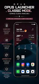 Opus Launcher Sci-Fi Themes screenshot 3