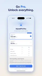 HaloVPN Pro: Fast VPN Proxy screenshot 2