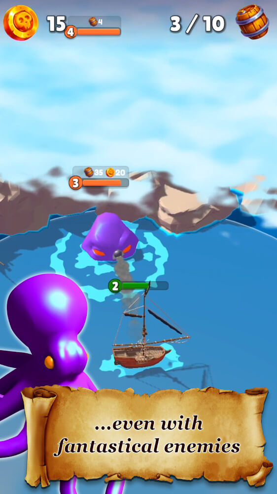 Pirate Raid - Caribbean Battle screenshot 4