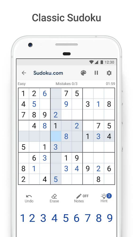 Sudoku.com - Classic Sudoku screenshot 2