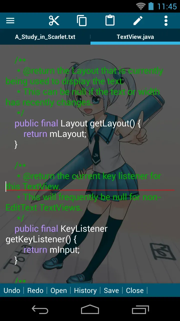 Jota+ (Text Editor) screenshot 4