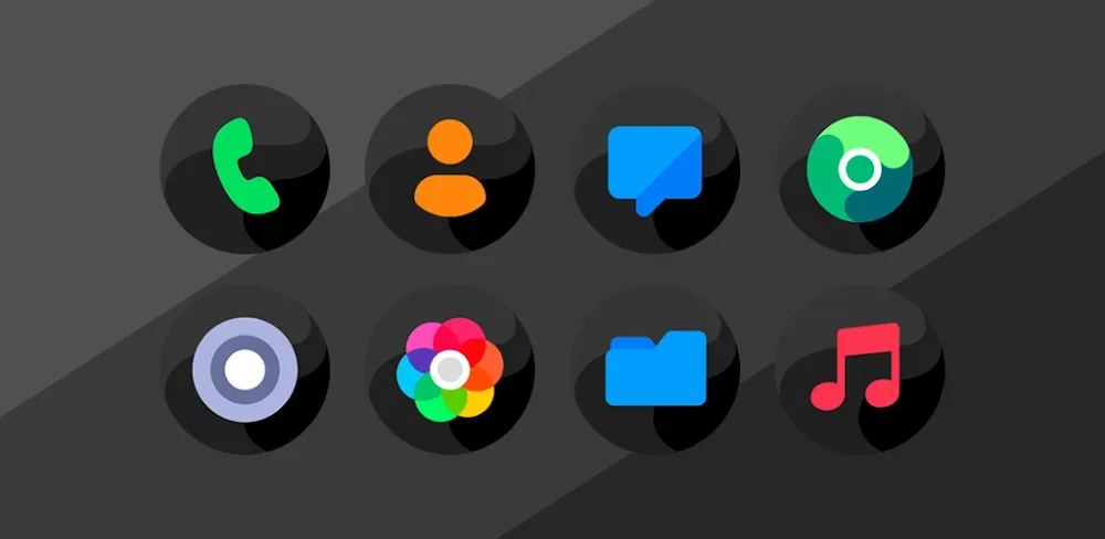 Bastet - Icon Pack (Round) screenshot 1