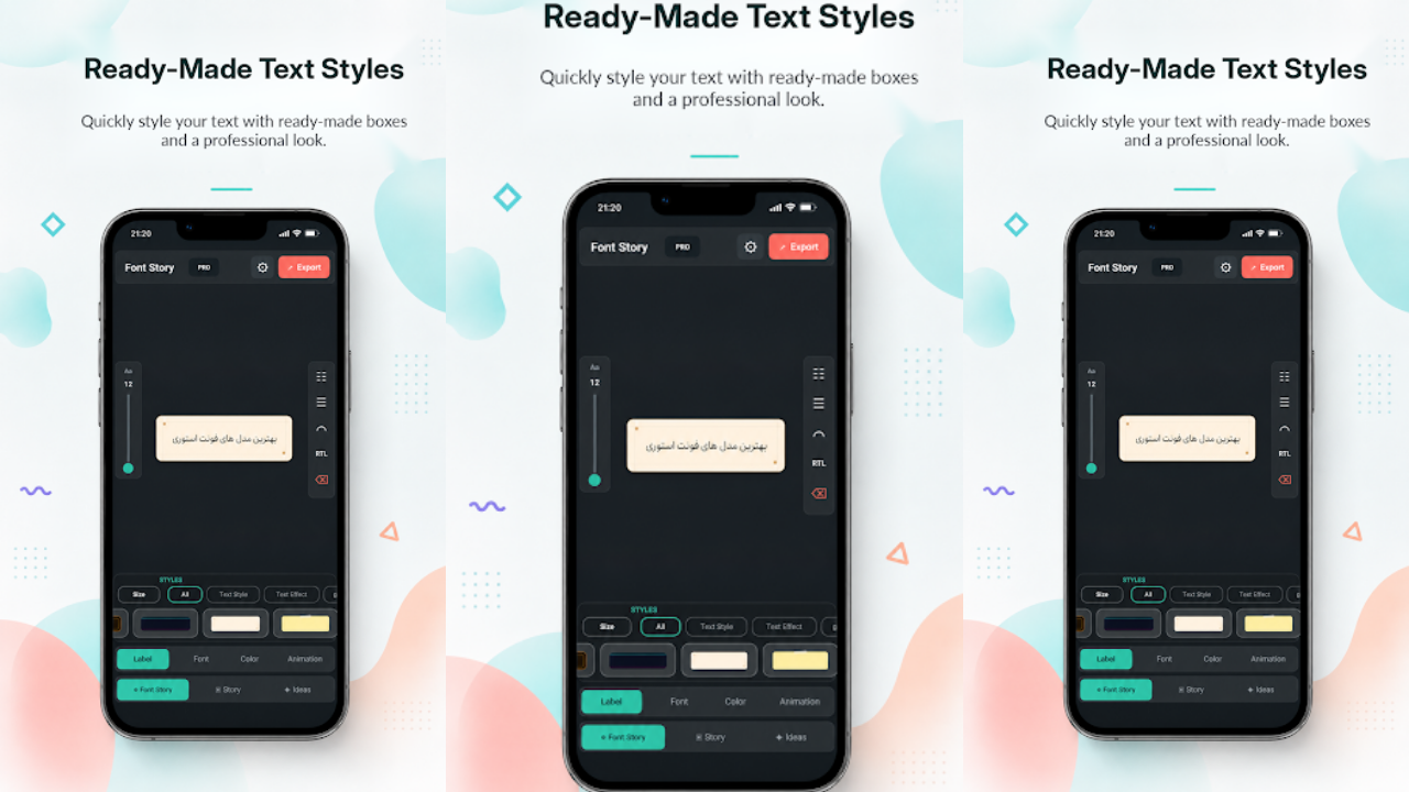 Font Story: Story Maker screenshot 1