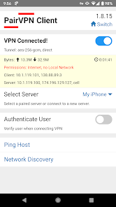 PairVPN screenshot 3