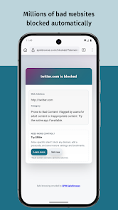 SPIN Safe Browser: Web Filter screenshot 3
